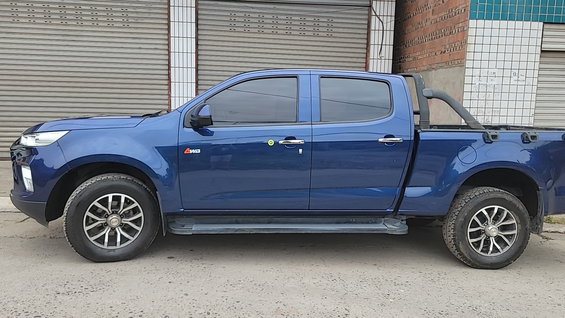 庆铃达咖皮卡30t柴油四驱跑过昆明大理西双版纳